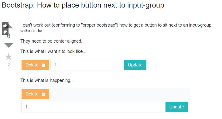  Steps to  put button  unto input-group